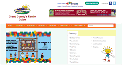 Desktop Screenshot of grandcountykids.com