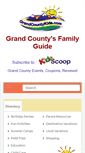 Mobile Screenshot of grandcountykids.com